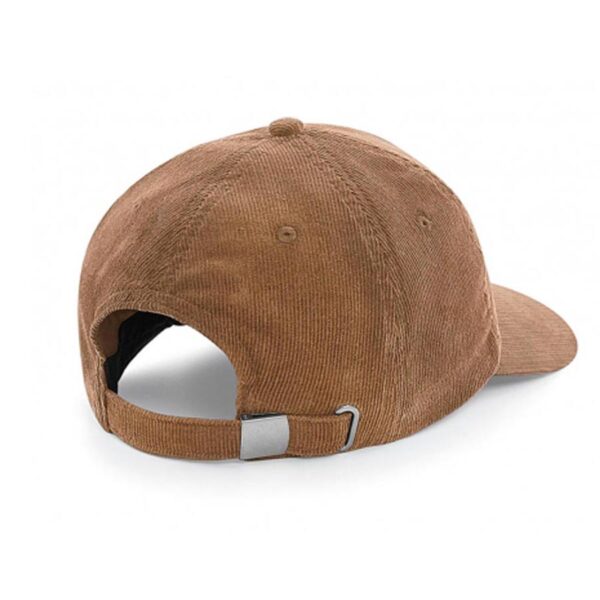 Gorra marrón pana